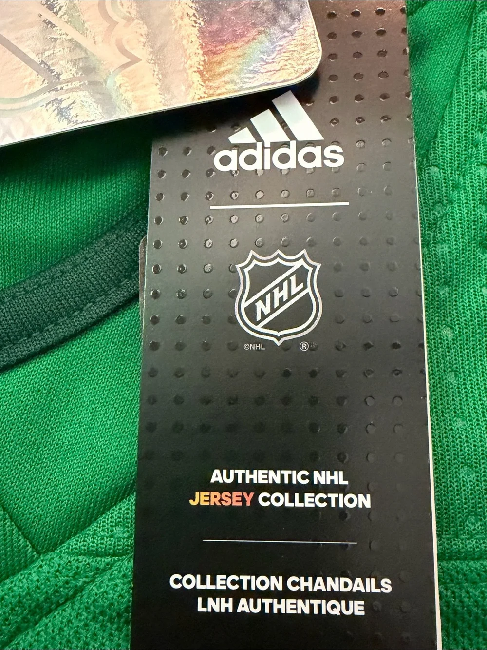 Adidas NHL Mens Washington Capitals Green Hockey Jersey St. Patrick’s Day